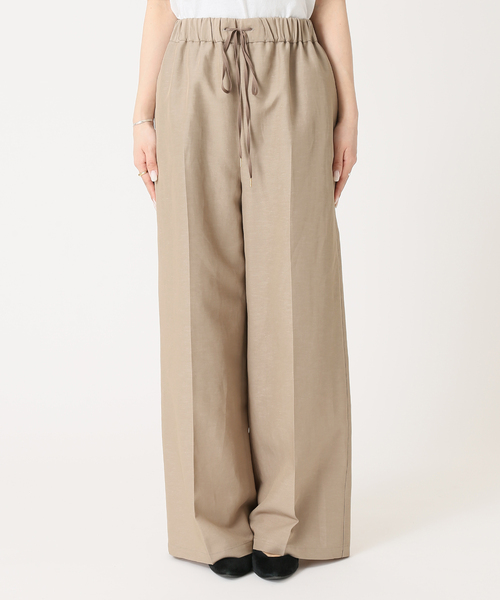 【未使用】journal standard L'essage　リネンパンツ journal standard L'essage（ジャーナルスタンダードレサージュ