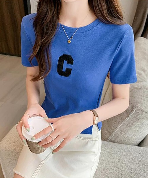 Girly Doll(ガーリードール)の「Tシャツ(Tシャツ/カットソー・レディース・ブラック/ブルー/ホワイト・M/L)」の8枚目の写真