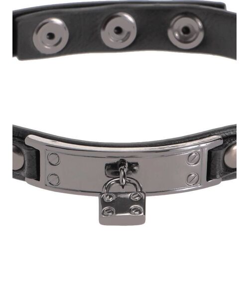 EATME（イートミー）の「padlockフェイクレザーチョーカー（チョーカー・レディース・ブラック・FREE）」の4枚目の写真