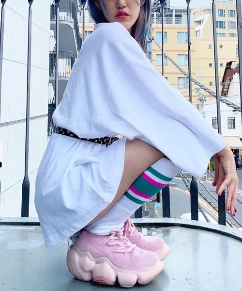 NYLAUS(ナイラス)の「別注 ヘビーウェイト スーパールーズTシャツ(Tシャツ/カットソー・レディース・ホワイト・FREE)」の22枚目の写真