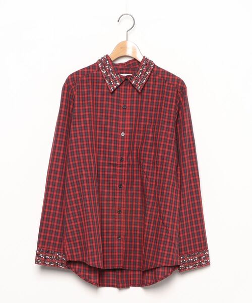 セール ブランド古着 チェック柄長袖シャツ シャツ ブラウス Ungrid アングリッド のファッション通販 Zozoused