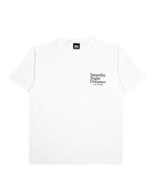 MFC STORE（エムエフシーストア）の「MFC STORE SATURDAY NIGHT DREAMER S/S TEE（Tシャツ/カットソー・メンズ・ネイビー/ブラック/ホワイト・XL/L）」の4枚目の写真