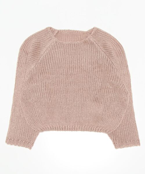 flower（フラワー）の「フェミニンニットトップ（ニット/セーター・レディース・ベージュ/ブラウン/アイボリー・FREE）」の18枚目の写真