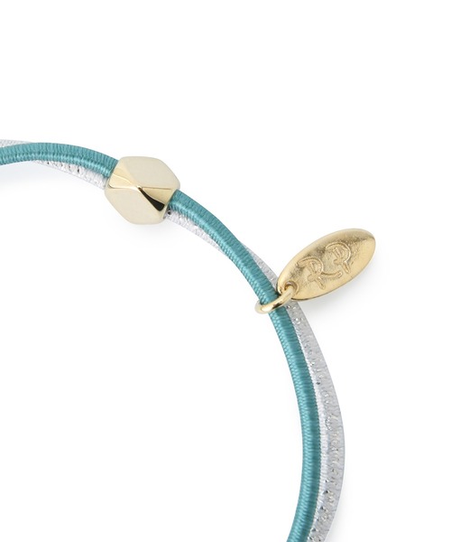 ROPE' PICNIC（ロペピクニック）の「Recycle glass パーツミックス2連ポニー（ヘアゴム・レディース・ブラック系その他/ベージュ系その他/ブルー系その他4・FREE）」の5枚目の写真