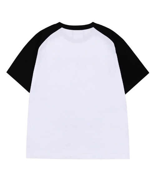 SUPPLIER（サプライヤー）の「A'GEM/9 × .kom『SUPPLIER/サプライヤー』IRON LOGO RAGLAN TEE/アイロンロゴ ラグランスリーブ Tシャツ 半袖 カットソー（Tシャツ/カットソー・メンズ・ブラック/グリーン・L/XL）」の9枚目の写真