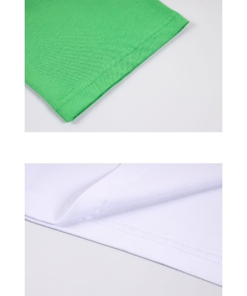 SUPPLIER（サプライヤー）の「A'GEM/9 × .kom『SUPPLIER/サプライヤー』IRON LOGO RAGLAN TEE/アイロンロゴ ラグランスリーブ Tシャツ 半袖 カットソー（Tシャツ/カットソー・メンズ・ブラック/グリーン・L/XL）」の6枚目の写真