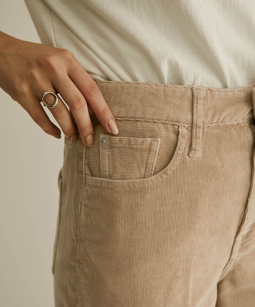 SALON adam et rope'（サロン アダム エ ロペ）の「【Healthy DENIM for SALON】別注Lotus フレアーコーデュロイパンツ（その他パンツ・レディース・ブラウン・23/24/25/26/22）」の13枚目の写真