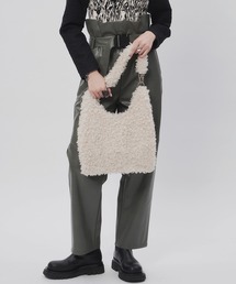 musubore | クレーンファーバッグ(ハンドバッグ)