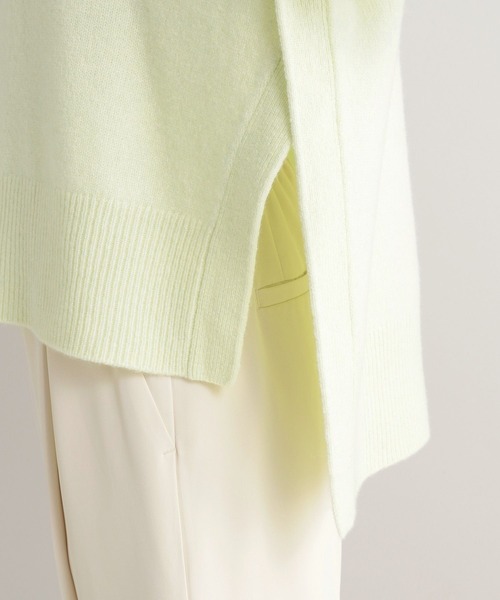 Andemiu（アンデミュウ）の「ウールカシミヤハイネックニット295030（ニット/セーター・レディース・ブラウン/ブルー/ライトイエロー・FREE）」の18枚目の写真