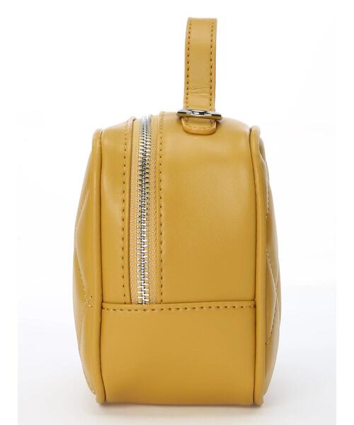 Lugnoncure（ルノンキュール）の「キルティングショルダーバッグ（ハンドバッグ・レディース・ブラック/オフホワイト/イエロー・ﾌﾘ-）」の20枚目の写真