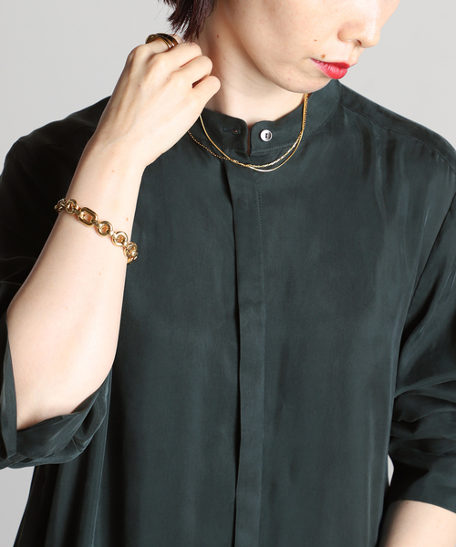 【24AW 洗える】ヴェルメイユパーイエナ キュプラフィブリルギャザーワンピース 楽天市場】キュプラフィブリルギャザーワンピース VERMEIL par