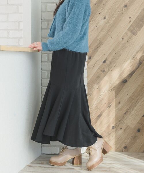 ems excite（エムズエキサイト）の「ジョーゼットマーメイドSK（スカート・レディース・ブラック/パープル/ブラウン/ホワイト系その他・FREE）」の10枚目の写真