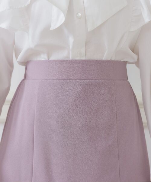 ems excite（エムズエキサイト）の「ジョーゼットマーメイドSK（スカート・レディース・ブラック/パープル/ブラウン/ホワイト系その他・FREE）」の8枚目の写真