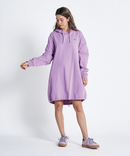 ROXY(ロキシー)の「JIVY DRESS/ロキシーワンピース(ワンピース・レディース・パープル/グレー/ブラック・SMALL/MEDIUM/LARGE)」の11枚目の写真