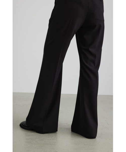 STYLEMIXER（スタイルミキサー）の「フロントプリーツフレアパンツ（その他パンツ・レディース・ブラック/ベージュ・SMALL/X-SMALL/MEDIUM）」の9枚目の写真