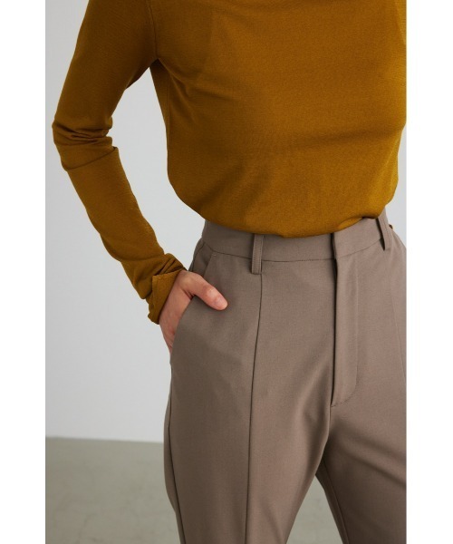 STYLEMIXER（スタイルミキサー）の「フロントプリーツフレアパンツ（その他パンツ・レディース・ブラック/ベージュ・SMALL/X-SMALL/MEDIUM）」の14枚目の写真