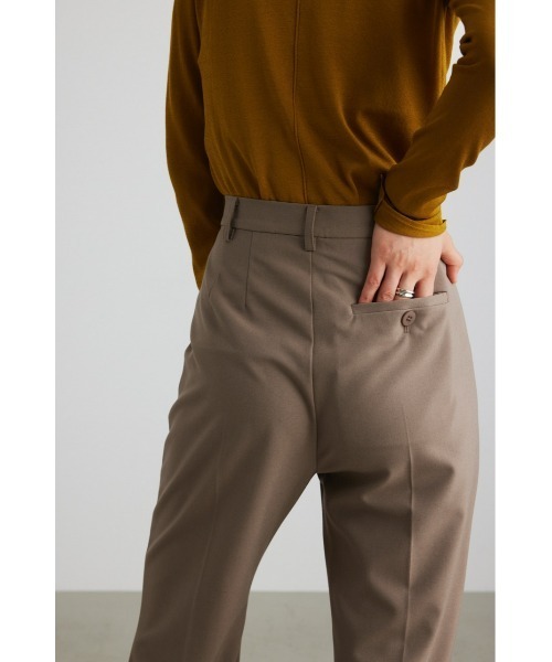 STYLEMIXER（スタイルミキサー）の「フロントプリーツフレアパンツ（その他パンツ・レディース・ブラック/ベージュ・SMALL/X-SMALL/MEDIUM）」の17枚目の写真