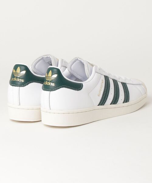 adidas Originals(アディダスオリジナルス)の「adidas Originals/アディダス オリジナルス SUPERSTAR/スーパースター(スニーカー・メンズ・ホワイト×グリーン・26cm/29cm)」の3枚目の写真