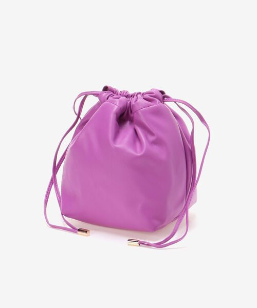 le.coeur blanc（ルクールブラン）の「メッシュハンドルショルダーバッグ（ショルダーバッグ・レディース・ピンク/ブラック・FREE）」の21枚目の写真