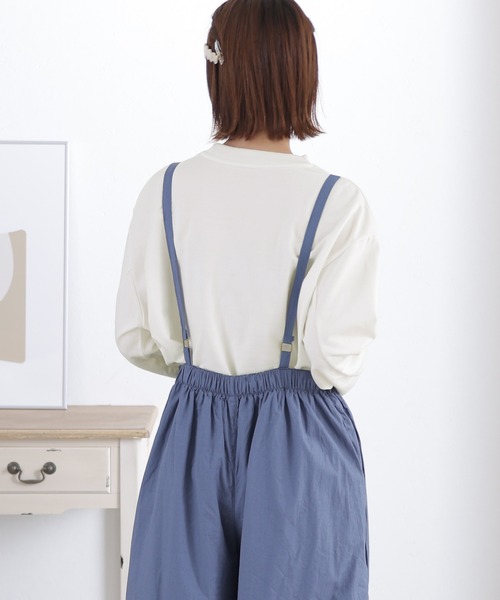 ElegChic（エレグシック）の「袖ぷっくりスリーブプルオーバー（Tシャツ/カットソー・レディース・ブラック/杢グレー/オフホワイト・LL～3L/4L～5L/M～Ｌ）」の10枚目の写真