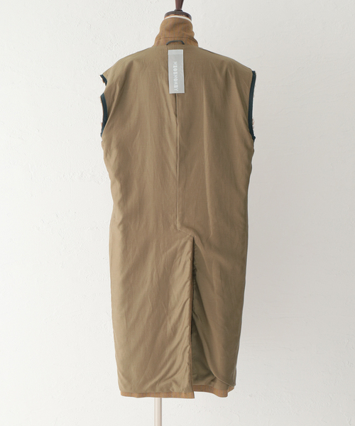 digne cut off gilet ディニュ ベスト ジレ MIOSMOKEY（MIOSMOKEY）の「【MIOSMOKEY/ミオズモーキー】STRIPE