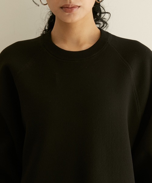 SALON adam et rope'（サロン アダム エ ロペ）の「ヘムフレア―ニットマーメイドワンピース（ワンピース・レディース・ブラック/ホワイト・FREE）」の10枚目の写真