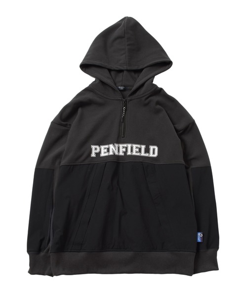 PEN FIELD(ペンフィールド)の「【Penfield】マイクロフリース・ハーフジップパーカー(パーカー・キッズ・イエロー/チャコールグレー/グレー/カーキ・140cm/150cm/160cm/170cm)」の6枚目の写真