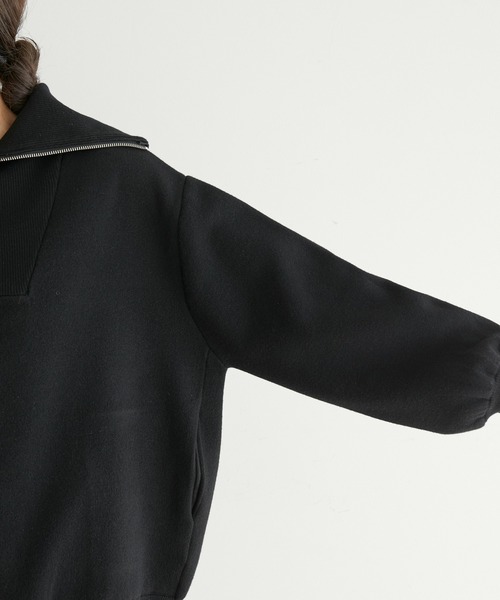 NERGY(ナージー)の「セーラーカラーZIPブルゾン(ブルゾン・レディース・ブラック/イエロー/ベージュ・FREE)」の16枚目の写真