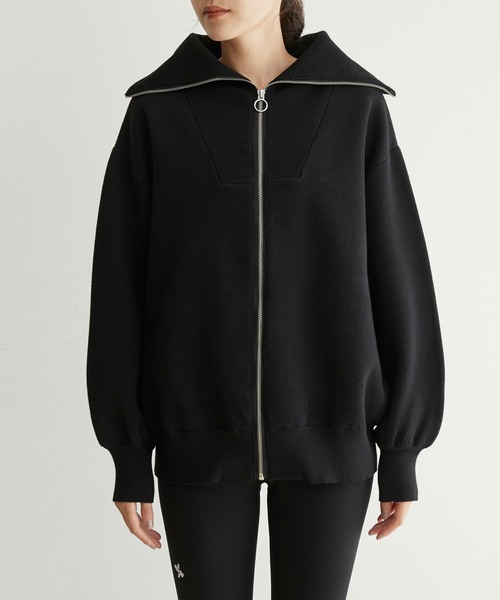 NERGY(ナージー)の「セーラーカラーZIPブルゾン(ブルゾン・レディース・ブラック/イエロー/ベージュ・FREE)」の12枚目の写真