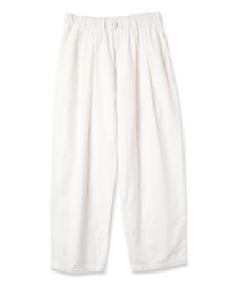 two-tuck wide pants