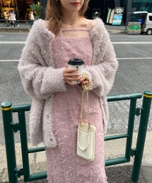 one after another NICE CLAUP | 【新色追加】Iラインスリットキャミワンピース(ワンピース)