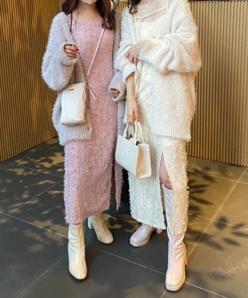 セール】【新色追加】Iラインスリットキャミワンピース（ワンピース