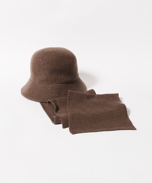 SEVEN BY SEVEN（セブンバイセブン）の「SEVEN BY SEVEN/セブン バイ セブン LONG EARMUFF HAT ハット（ハット・メンズ・グレー/ワインレッド/ブラウン・FREE）」の2枚目の写真