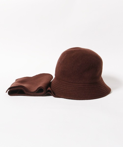 SEVEN BY SEVEN（セブンバイセブン）の「SEVEN BY SEVEN/セブン バイ セブン LONG EARMUFF HAT ハット（ハット・メンズ・グレー/ワインレッド/ブラウン・FREE）」の4枚目の写真