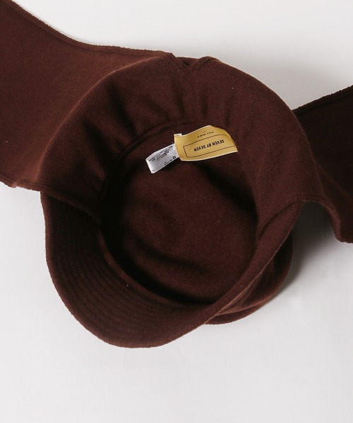 SEVEN BY SEVEN（セブンバイセブン）の「SEVEN BY SEVEN/セブン バイ セブン LONG EARMUFF HAT ハット（ハット・メンズ・グレー/ワインレッド/ブラウン・FREE）」の9枚目の写真
