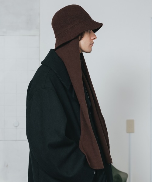 SEVEN BY SEVEN（セブンバイセブン）の「SEVEN BY SEVEN/セブン バイ セブン LONG EARMUFF HAT ハット（ハット・メンズ・グレー/ワインレッド/ブラウン・FREE）」の20枚目の写真
