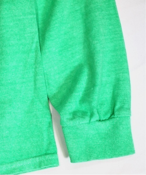 TOWNCRAFT（タウンクラフト）の「TOWNCRAFT / タウンクラフト PIGMENT LS TEE ヴィンテージ加工 長袖Tシャツ（Tシャツ/カットソー・メンズ・ライトグリーン/スモークピンク/ネイビー/ライトパープル/ブルーグレー/ベージュ/グリーン/ブラック/パープル・XX-LARGE/LARGE/X-LARGE/MEDIUM）」の17枚目の写真