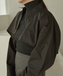Curve line mini シャツ