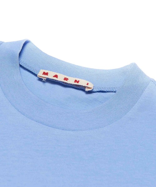MARNI(マルニ)の「MARNI(マルニ)Kids & Junior ブランドロゴプリント半袖Tシャツカットソー(Tシャツ/カットソー・キッズ・ピンク/オレンジ/ライトブルー/グリーン/ライトピンク・8Y/14Y/12Y/10Y/6Y/4Y)」の9枚目の写真