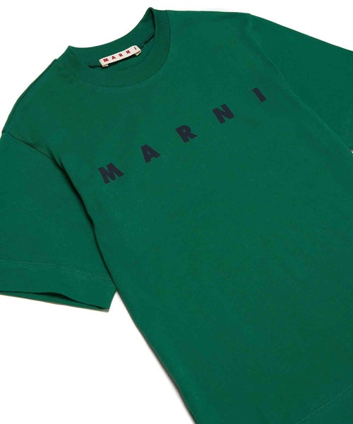 MARNI(マルニ)の「MARNI(マルニ)Kids & Junior ブランドロゴプリント半袖Tシャツカットソー(Tシャツ/カットソー・キッズ・ピンク/オレンジ/ライトブルー/グリーン/ライトピンク・8Y/14Y/12Y/10Y/6Y/4Y)」の11枚目の写真