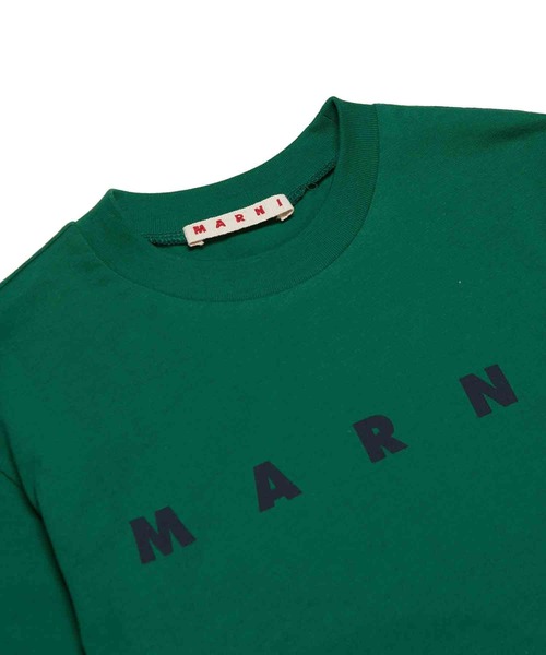 MARNI(マルニ)の「MARNI(マルニ)Kids & Junior ブランドロゴプリント半袖Tシャツカットソー(Tシャツ/カットソー・キッズ・ピンク/オレンジ/ライトブルー/グリーン/ライトピンク・8Y/14Y/12Y/10Y/6Y/4Y)」の12枚目の写真