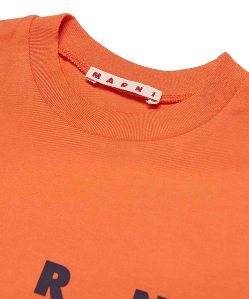 MARNI(マルニ)の「MARNI(マルニ)Kids & Junior ブランドロゴプリント半袖Tシャツカットソー(Tシャツ/カットソー・キッズ・ピンク/オレンジ/ライトブルー/グリーン/ライトピンク・8Y/14Y/12Y/10Y/6Y/4Y)」の16枚目の写真