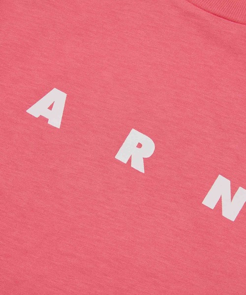 MARNI(マルニ)の「MARNI(マルニ)Kids & Junior ブランドロゴプリント半袖Tシャツカットソー(Tシャツ/カットソー・キッズ・ピンク/オレンジ/ライトブルー/グリーン/ライトピンク・8Y/14Y/12Y/10Y/6Y/4Y)」の19枚目の写真