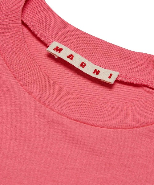 MARNI(マルニ)の「MARNI(マルニ)Kids & Junior ブランドロゴプリント半袖Tシャツカットソー(Tシャツ/カットソー・キッズ・ピンク/オレンジ/ライトブルー/グリーン/ライトピンク・8Y/14Y/12Y/10Y/6Y/4Y)」の20枚目の写真