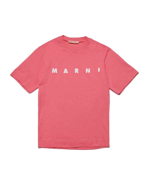 MARNI(マルニ)の「MARNI(マルニ)Kids & Junior ブランドロゴプリント半袖Tシャツカットソー(Tシャツ/カットソー・キッズ・ピンク/オレンジ/ライトブルー/グリーン/ライトピンク・8Y/14Y/12Y/10Y/6Y/4Y)」の18枚目の写真