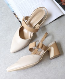 LibertyDoll（リバティードール）の「ポインテッドトゥスリングバックパンプス（パンプス・レディース）」