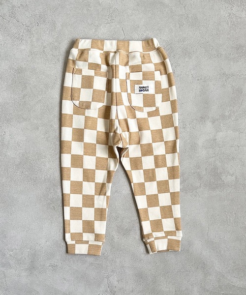 HOGAN RANCH WEAR（ホーガンランチウエア）の「ソウガラサルエルロングパンツ(80～130cm)（その他パンツ・キッズ・ラベンダー/パープル/ベージュ/レッド系その他/グリーン/レッド/ブラック/オフホワイト/ブルー/クリーム・80/90/95/100/110/120/130）」の4枚目の写真