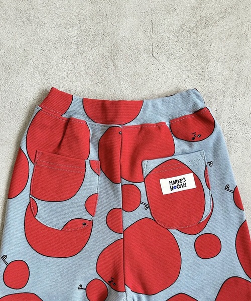 HOGAN RANCH WEAR（ホーガンランチウエア）の「ソウガラサルエルロングパンツ(80～130cm)（その他パンツ・キッズ・ラベンダー/パープル/ベージュ/レッド系その他/グリーン/レッド/ブラック/オフホワイト/ブルー/クリーム・80/90/95/100/110/120/130）」の21枚目の写真