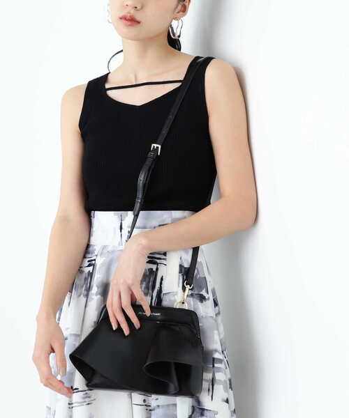 JILL by JILL STUART（ジルバイジルスチュアート）の「◇リリーポシェット（ショルダーバッグ・レディース・ホワイト/ブラック・FREE）」の9枚目の写真