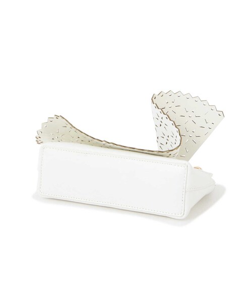 JILL by JILL STUART（ジルバイジルスチュアート）の「◇リリーポシェット（ショルダーバッグ・レディース・ホワイト/ブラック・FREE）」の8枚目の写真